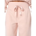 thumbnail image 5 of Celebrity Pink Women's Wide Leg Sweatpants with Wide Elastic Waist, Sizes XS-4X, 5 of 7