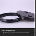 thumbnail image 2 of 1pc Round Shape Deck Hatch Cover Plastic Non-slip Hole Cover Boat Accessory, 2 of 9