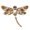 Yellow, variant on Retro Crystal dragonflies brooch animals brooch for women Jewelry