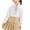 Khaki, variant on Girls Blouse Cotton Long Sleeve Button down Uniform Dressy Shirts Collared Tops for School