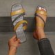 thumbnail image 2 of Amzcrzy Zapatos de mujer,Zapatos de mujer,Zapatillas de mujer, Sandalias planas de mujer, sandalias de playa para mujer, zapatillas casuales antideslizantes de verano Sandalias Mujer Zapatillas De Ca, 2 of 9