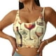 thumbnail image 1 of Fotbe Wine Sujetador Deportivo Largo sin Aros para Mujer con Almohadillas y Soporte Medio, Transpirable y Absorbente, Camiseta Tipo Chaleco o Tank Top-Large, 1 of 8