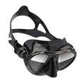 thumbnail image 1 of Cressi NANO Expert Adult Compact Mask for Freediving & Scuba Diving, Black, 1 of 4