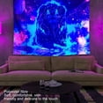thumbnail image 2 of Wall Tapestries, Skin Friendly Blacklight  Tapestry Charming Fluorescent  Reactive  For Home Decoration, 2 of 7
