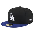 thumbnail image 3 of Men's New Era  Black Los Angeles Dodgers 2024 World Series Champions 59FIFTY Fitted Hat, 3 of 5