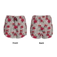 thumbnail image 5 of Haiem Rose Flowers Women's 2 in 1 Running Shorts - Lightweight Athletic Workout Gym Yoga Breathable Sports Shorts Liner with Phone Pockets-Large, 5 of 9