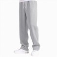thumbnail image 2 of UAYOTSE Boy's Baggy Sweatpants Straight Leg Open Bottom Casual Pants Elastic Waist Athletic Joggers Sweat Pants With Pockets,Sizes 9-10 Years, 2 of 5