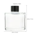 thumbnail image 2 of LOVEVERVase Reed Diffuser Bottle Empty Homedecor Essential Oil Glass Aromatherapy Containers, 2 of 6