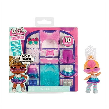 L.O.L. Surprise! Fashion Packs Doll Accessories with Shoes, Multicolor, 10 Pieces, 2.29 oz, 5.75"