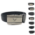 thumbnail image 2 of Leather Mens Ratchet Belt Sliding Adjustable Automatic Buckle Cut to Size, 2 of 36