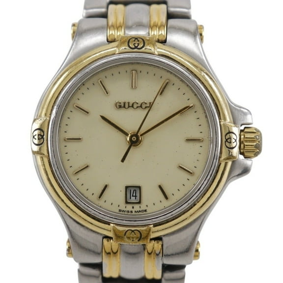 Pre-Owned Gucci Women's Watch, 9040L Stainless Steel, Silver Quartz Movement, Analog... (Good)