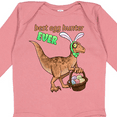 thumbnail image 4 of Inktastic Best Egg Hunter Ever Easter dinosaur Boys or Girls Long Sleeve Baby Bodysuit, 4 of 5