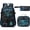 Space, variant on 3 PCS Cool Luminous Backpacks with Lunch Box & Pencil Pouch, Glow In The Backpacks Set, Space