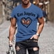 thumbnail image 1 of Tops para hombre, blusas y camisas de manga corta con cuello redondo para hombre, jersey informal con cuello redondo estampado para hombre, pantalones cortos deportivos para fitness, blusa de poliéste, 1 of 5