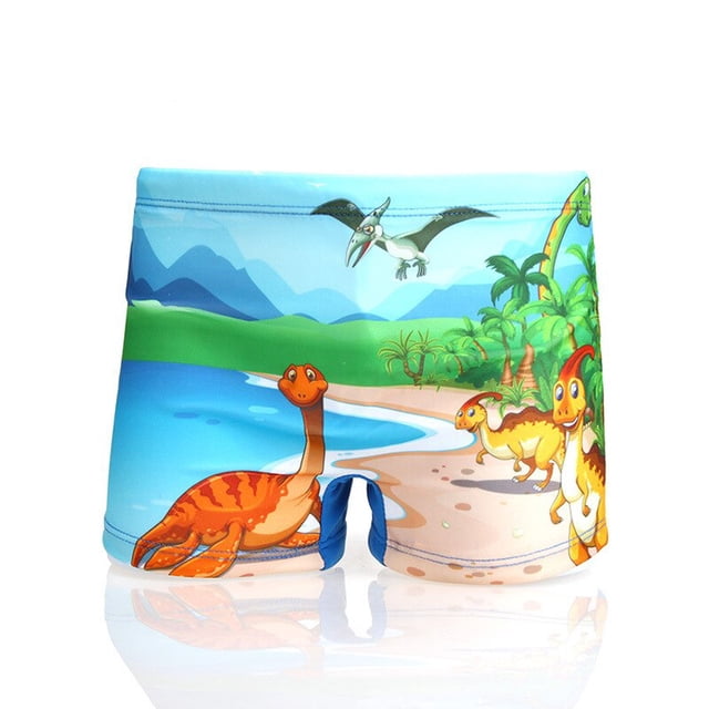 2023, bañadores de verano para bebés, bañadores con estampado de dibujos animados bonitos para niños, ropa de playa para niños, bañadores Dinasour para niños, bañadores con sombreros (75-90) Gao Jinjia LED