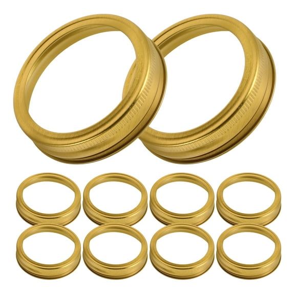 CTIRCHIU Tinplate Wide Mouth Lids for Glass Jars and Canning 24Pcs