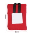 thumbnail image 4 of Wofarmy 1Pc Outdoor Picnic Mat 110X70Cm Foldable Ultra-Thin Moisture-Proof Sandproof Pocket Beach Mat for Camping Blanket Accessories Red, 4 of 8