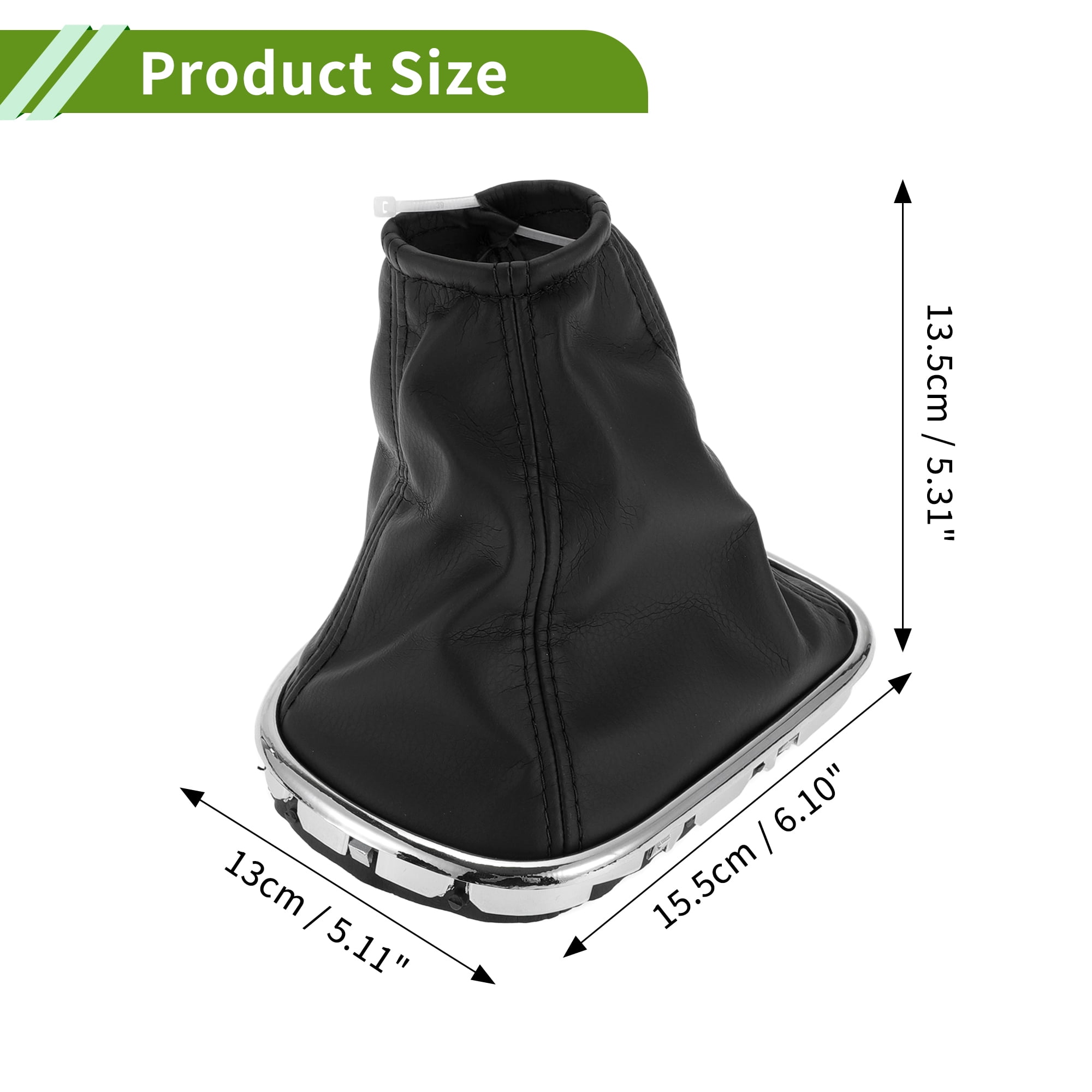 Unique Bargains Gear Shift Stick Gaiter for Chevrolet Cruze 2008-2012 Black Cover