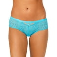 thumbnail image 2 of Adored by Adore Me Women’s Dakota Lace and Mesh Hipster Underwear, 2-Pack, Sizes S-XXXL, 2 of 5