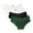 Green, variant on uublik Value 4-Pack, Thong Panty for Women Comfortable Seamless Lightweight Soft Lace High Waist Panties