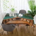 thumbnail image 5 of Yayeee Tablecloths for Rectangular Tables 60 x 108 inch Party Table Cover, Lake, 5 of 6
