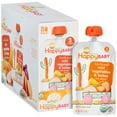 (8 Pouches) Happy Baby Hearty Meals, Stage 3, Organic Baby Food, root