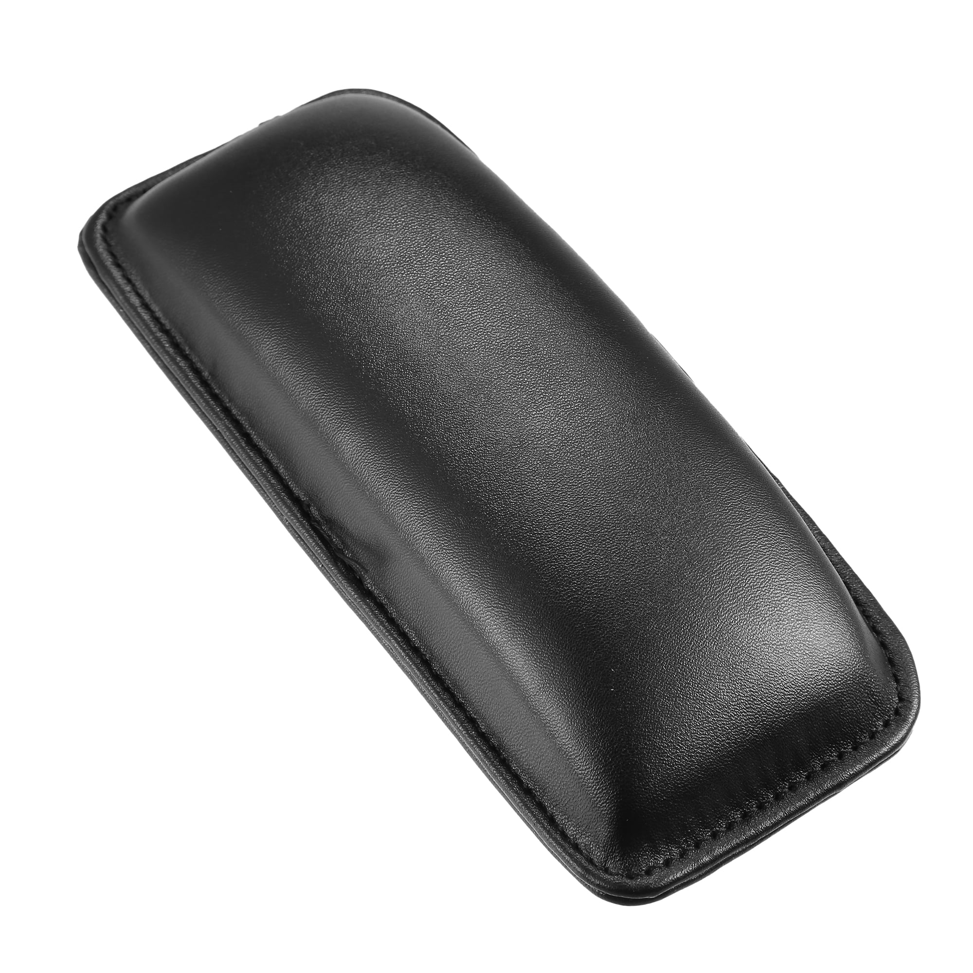 Black Car Center Console Knee Leg Elbow Cushion Pad Universal Faux Leather Car Armrest Knee