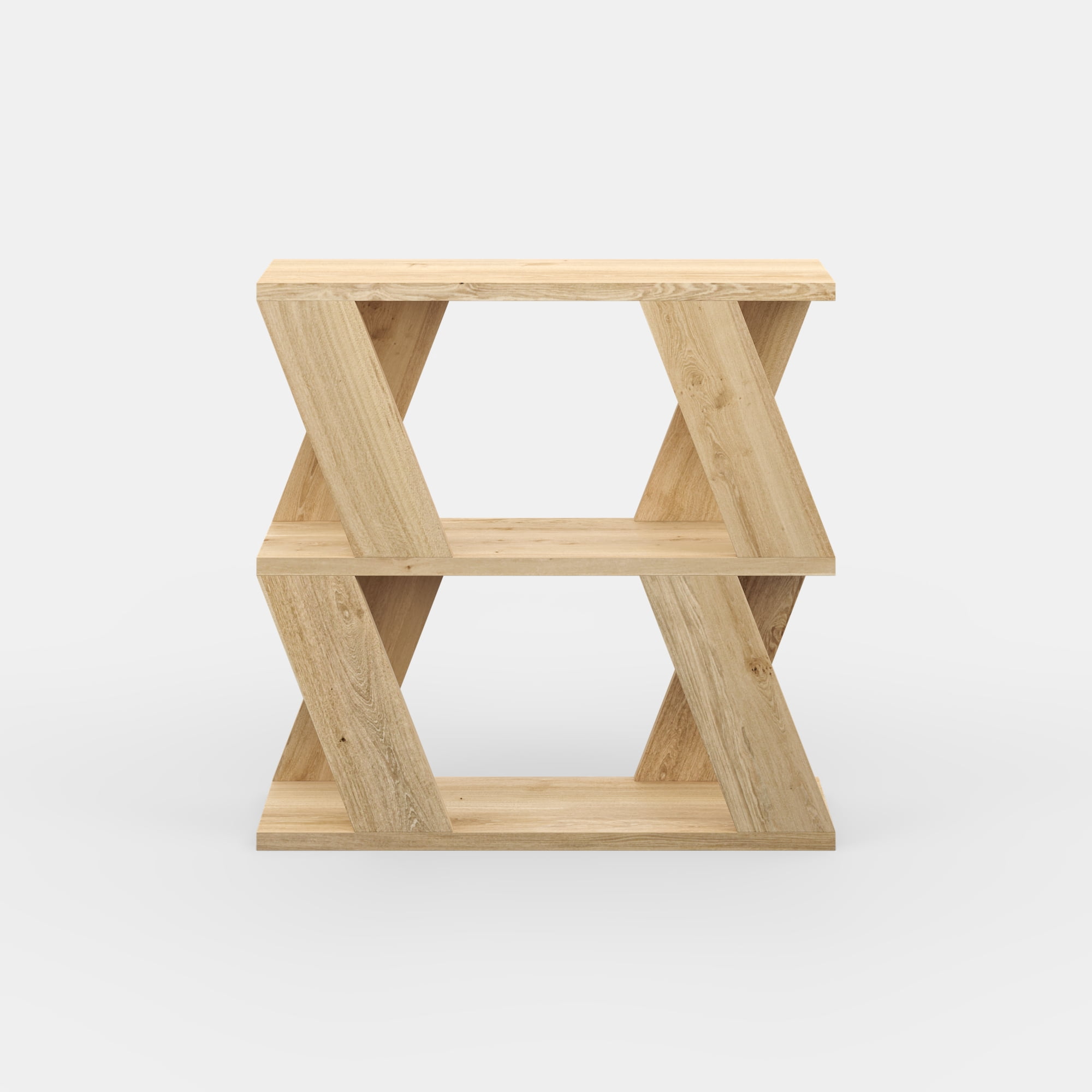 Ada Home Decor Furniture Oak Saphire Modern Coffee Table with Storage Shelf