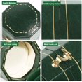 thumbnail image 3 of JP Mini Green Ring Box for Proposals & Weddings - Pocket-Sized Engagement Case for Pockets & Handbags, 3 of 7
