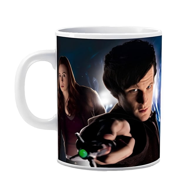 Taza Zeon Doctor Who, 11º Doctor y Amy Pond, cerámica, 325 ml
