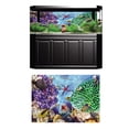 thumbnail image 4 of Póster de Acuario con 3D, Póster de Paisaje Natural Marino, Decoración de Pecera - Multicolor, SG, 4 of 9