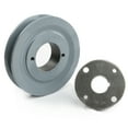 thumbnail image 2 of Masterdrive Cast Iron 4.5" Single Groove Pulley Belt B Section 5L with 1" Sheave Bushing BK47H, 2 of 3