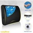 thumbnail image 4 of Goodyear Lumbar Support Pillow, Air-flow Gel Memory Foam Back Support for Car Office Home, 14" Length, 4 of 6