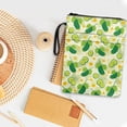 thumbnail image 4 of HELLHERO 11.4 Inch X 8.66 Inch Polyester Fabric Book Organizer Bag - Book Storage Bag for Hardcover Books, Paperbacks, Cucumber, 4 of 8