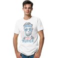 thumbnail image 1 of Hanes Mens Graphic Tee, L, Murica, 1 of 2