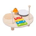 thumbnail image 3 of Batería para niños, instrumento de percusión Montessori, coordinación ojo-mano, de instrumento Musical para bebé para jardín de infantes, 3 of 9