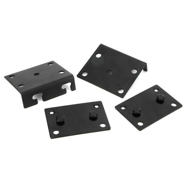 Soporte De Riel Para Parrilla Camco Stow N' Go - Para Barcos, Rieles De 7/8" A 1-1/4", Aluminio Anodizado - Protege La Fibra De Vidrio