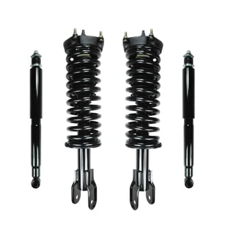 Set of 4 Front Quick Complete Strut-Coil Spring Assembly-Wheel Hub Set of 4 Front Quick Complete Strut-Coil Spring Assembly-Wheel Hub