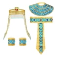thumbnail image 3 of Accesorios de disfraz egipcio para mujer jinwen disfraz de reina egipcia, 3 of 8