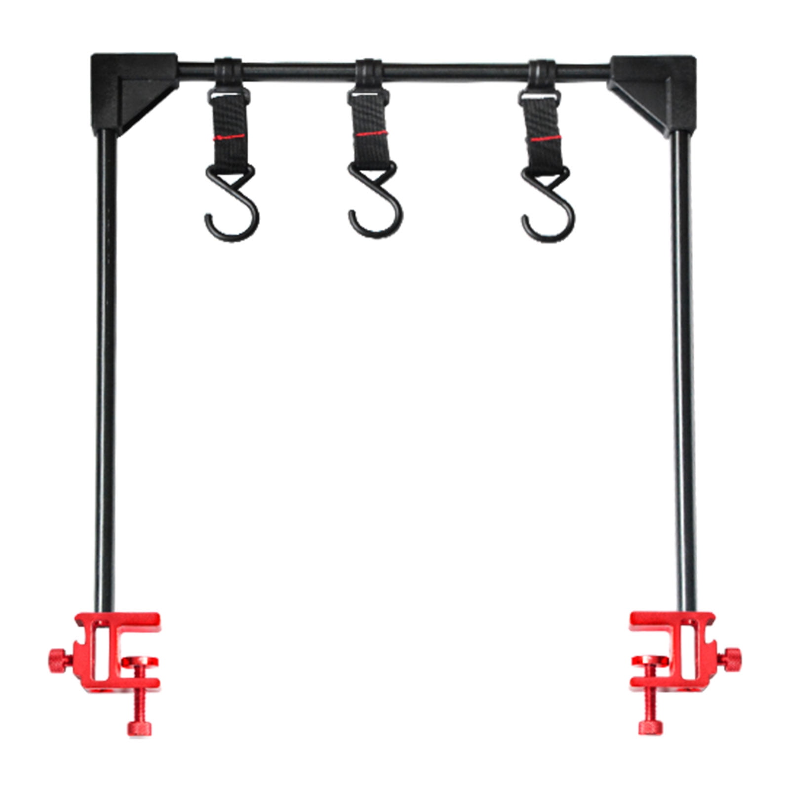 Outdoor Tabletop Shelves Table Mounted Shelf Hanging Storage for