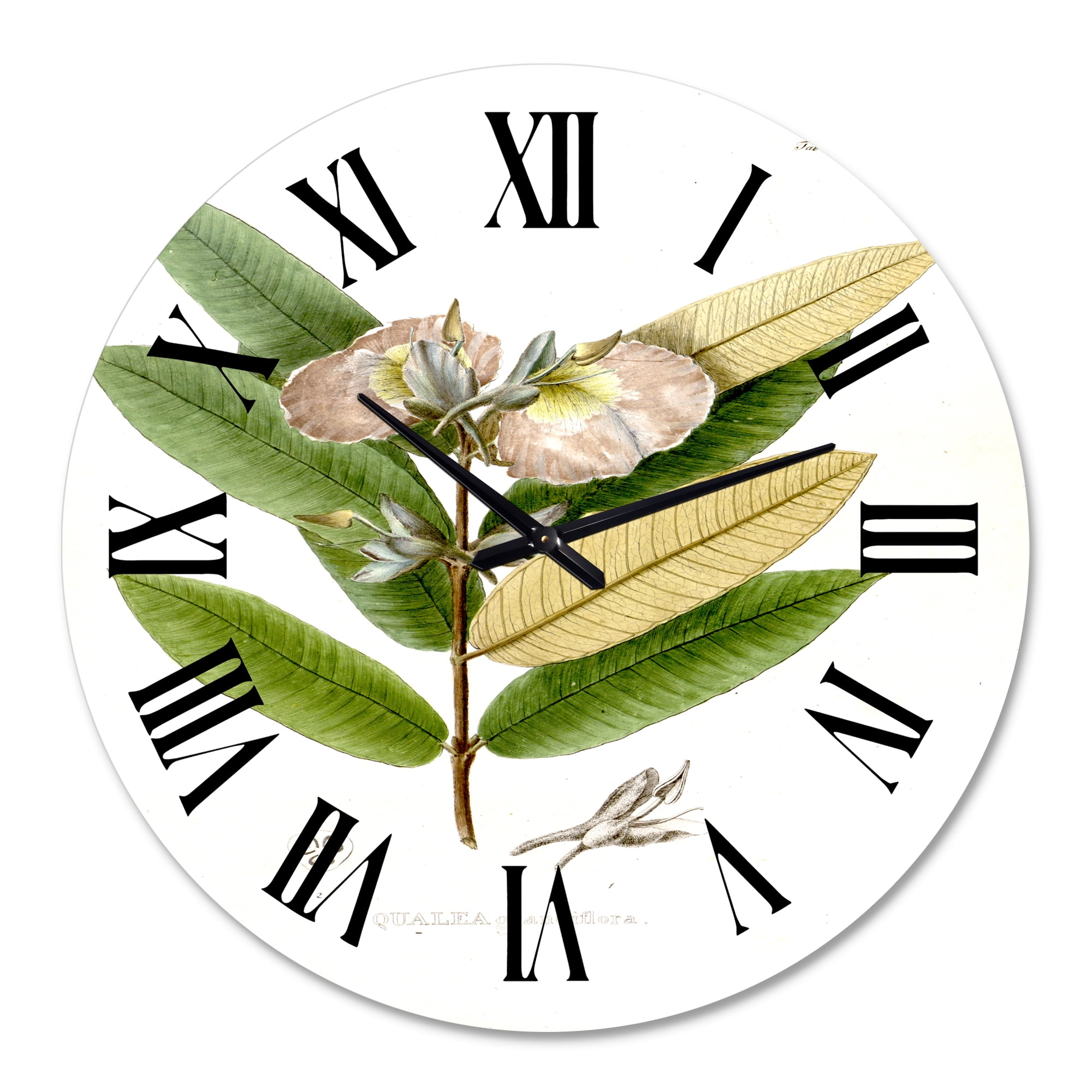 Designart 1 in Quartz Traditional Wall Clock
