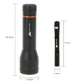 thumbnail image 3 of Ozark Trail 1500 Lumen Focusing Flashlight with Bonus Penlight, Waterproof, Black, 3 of 14