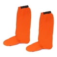 thumbnail image 1 of Unique Bargains Waterproof Shoe Covers, Rain Shoe Cover Snow Boot Covers, S, Orange, 1 of 5