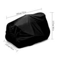 thumbnail image 3 of Tractor Mower Protective Cover | Heavy-Duty Waterproof Snow Cover for Outdoor Equipment | All-Weather Protection for Riding Lawn Mowers | Easy Storage Design, 3 of 8