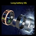 thumbnail image 3 of Smart Ring, 5ATM Splash Proof Touch Screen Ring Stainless Steel  for Running 8,9,10,11,12, 3 of 7