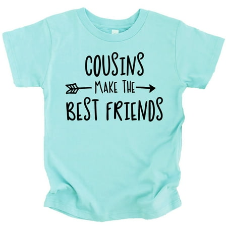 

Cousins Make The Best Friend T-Shirt for Baby and Toddler Girls Fun Family Outfits Chill Shirt