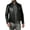 Black ( As Shown In The Image ), variant on Men’s fitted Black Lambskin Leather Jacket with zipper pockets BS4