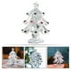thumbnail image 2 of Decoración de árbol de Navidad de cristal, decoración de escritorio, adorno de árbol de Navidad navideño, 2 of 8