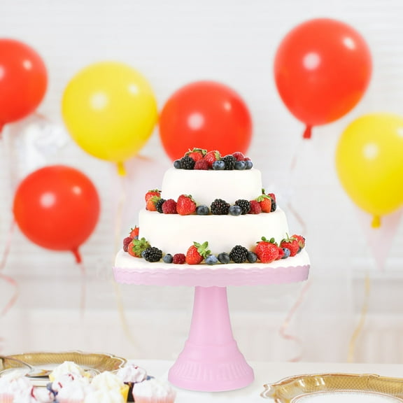 MUSEYA Pink PP Material Wedding Party Cake Stand for Storage and Healthy 1pc