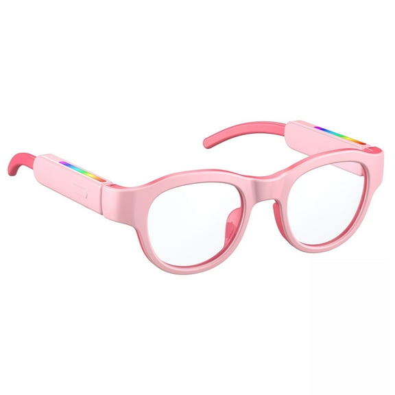 Kids Smart Bluetooth Glasses, UV400 Blue Light Blocking Glasses, Works with iOS/Android for Kids Gifts 6-12